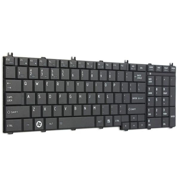 Astrum KBTOC650‑NB Toshiba C650 Keyboard | Black US