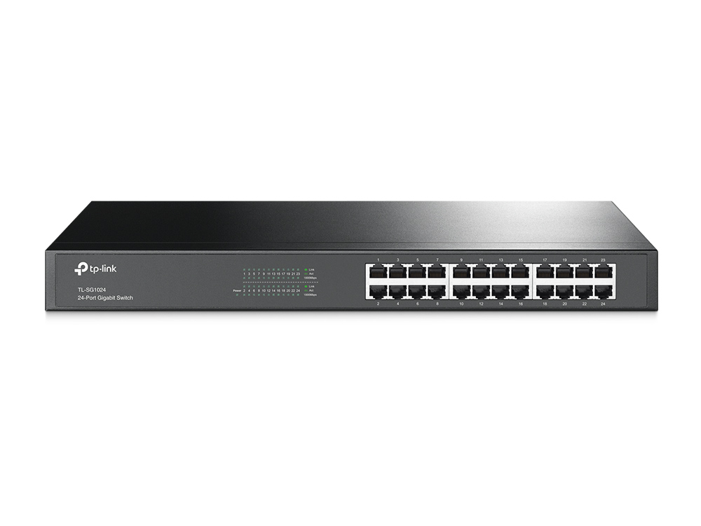 TP‑Link TL‑SF1024D 24‑Port Fast Ethernet Switch