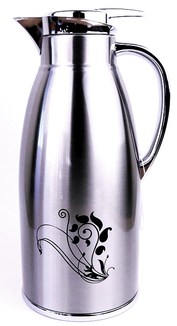 Totally 1.9L Hot or Cold Vacuum Flask Jug Silver Retail Box
