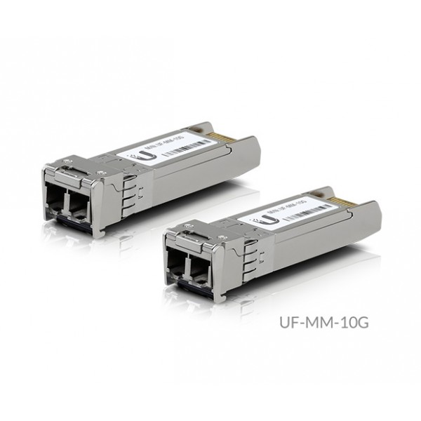 Ubiquiti UF‑MM‑10G 10Gbps Multi‑Mode LC SFP+ Pair