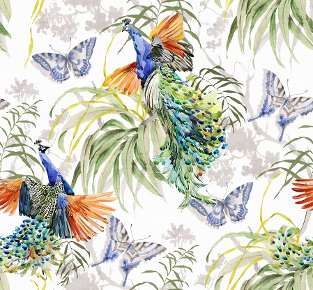 Silkhouse Singita Rainbow Cotton Fabric 280cm