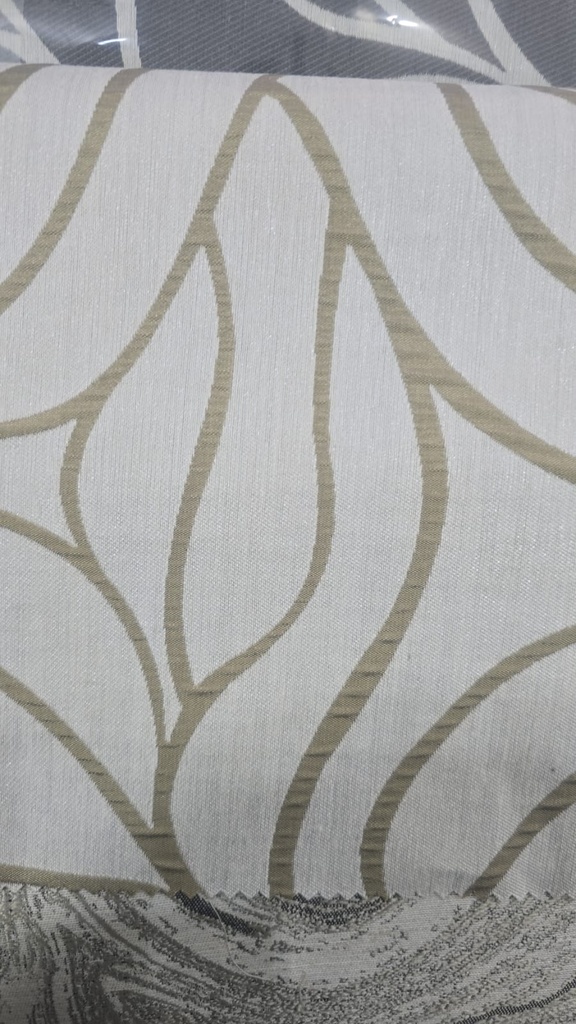 River Fabric Verona Sand Curtain Fabric 280cm