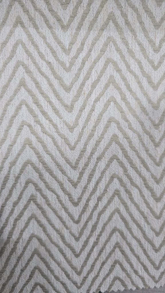 River Fabric Ziggy Natural Curtain Fabric 290cm