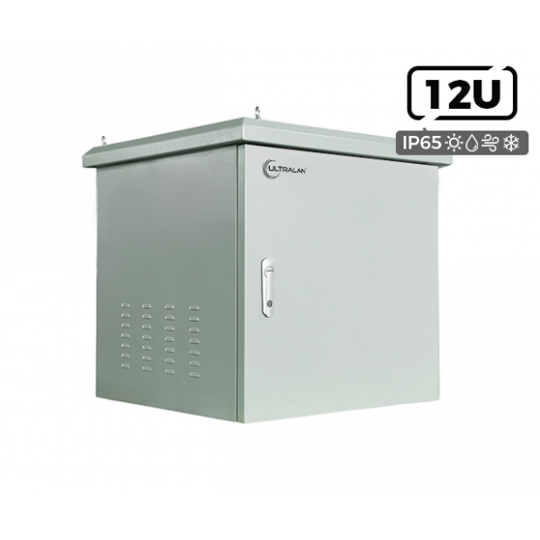 UltraLAN 12U Outdoor Wall Cabinet 450mm Depth