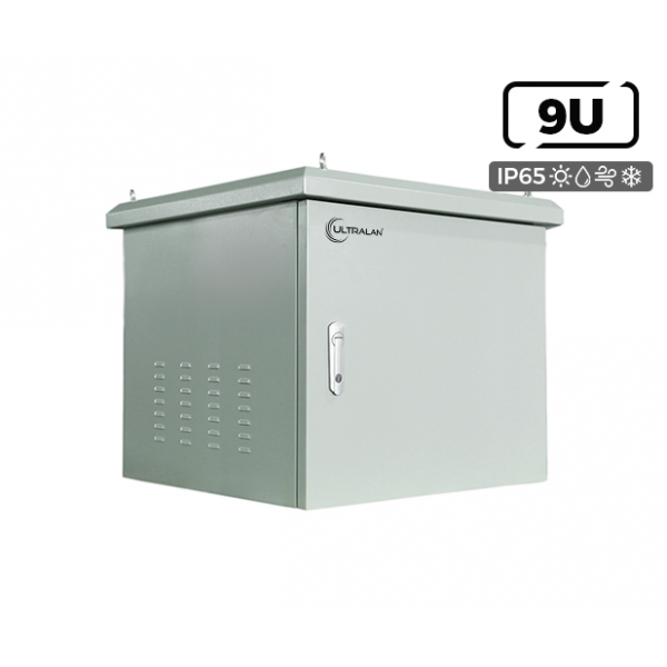UltraLAN 9U Outdoor Wall Mount Cabinet 450mm Depth  