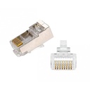 UltraLAN CAT5e EZ Shielded RJ45 Connector 50 Pack  