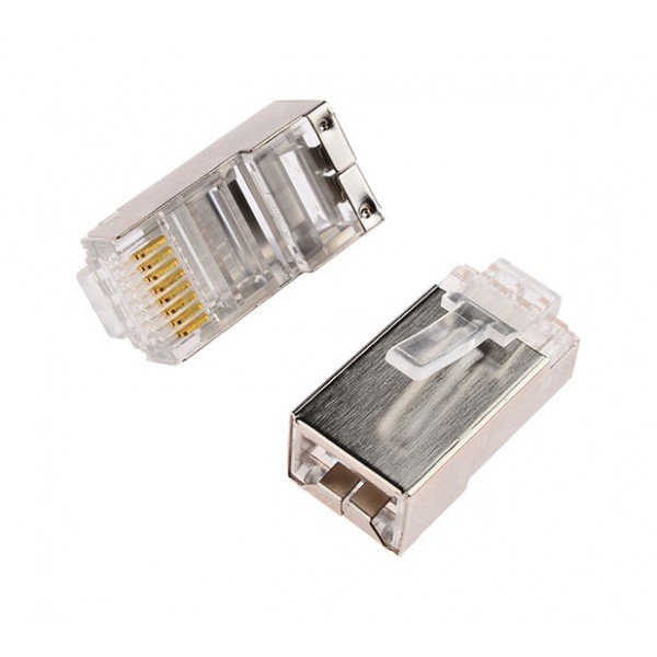 UltraLAN CAT5e Shielded RJ45 Connector 50 Pack  