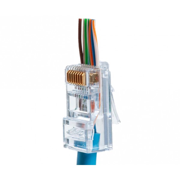UltraLAN CAT6 EZ RJ45 Connector 50 Pack  