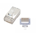 UltraLAN CAT6 EZ Shielded RJ45 Connector 50 Pack  