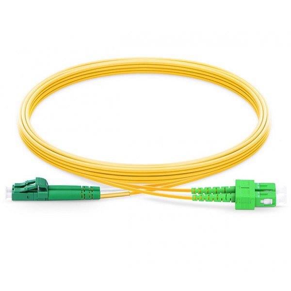 UltraLAN Fiber Flylead LC‑SC APC SM Duplex 1m  