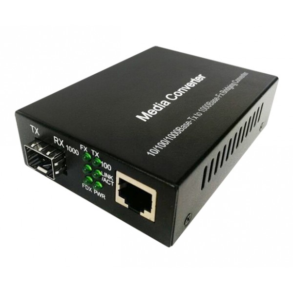 UltraLAN Fiber Converter Gigabit RJ45 SFP  
