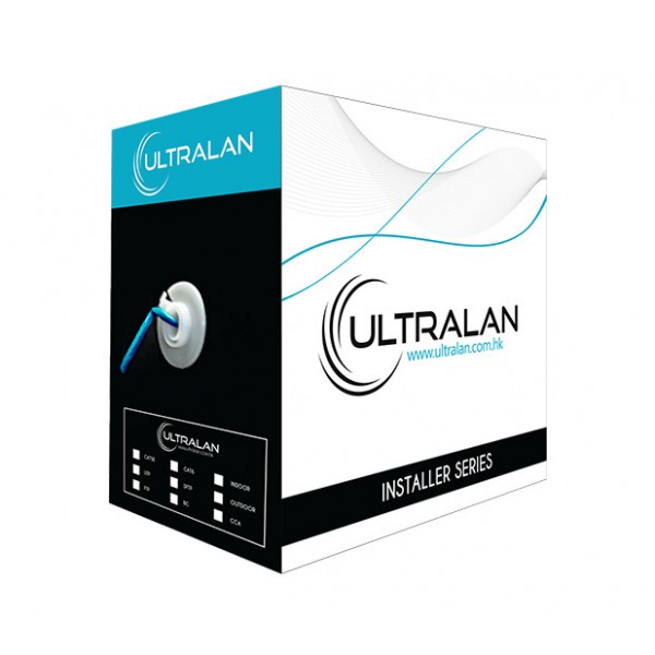 UltraLAN CAT5e 305m Solid UTP Blue Cable  