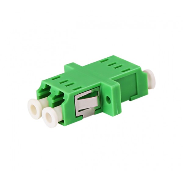 UltraLAN Fiber LC‑LC APC Duplex Coupler  