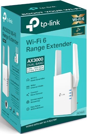TP‑Link AX3000 Mesh WiFi 6 Extender