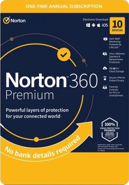 Norton 360 Premium Annual License