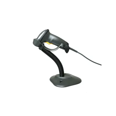 Zebra LS2208 USB Laser Barcode Scanner (LS2208-SR20007R-UR) – With Stand