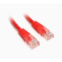 UltraLAN 50cm CAT5e Flylead Red Booted Cable