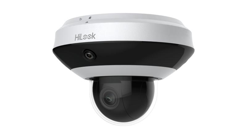 HiLook 3" 2 MP 4× DarkFighter IP PTZ – 360° PanoVu, 10 m IR, PoE, IP66