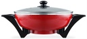 Mellerware 1500W Red Electric Wok