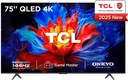TCL 75" P8K QLED 4K HDR 144Hz Google TV 75P8K 2025