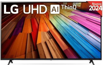 LG 65" UT80 4K ThinQ AI webOS Smart TV 65UT80006LA