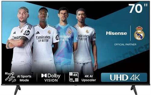 Hisense 70" A6N 4K UHD Smart TV 70A6N Dolby Vision VIDAA