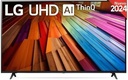 LG 55" UT80 4K ThinQ AI webOS Smart TV 55UT80006LA