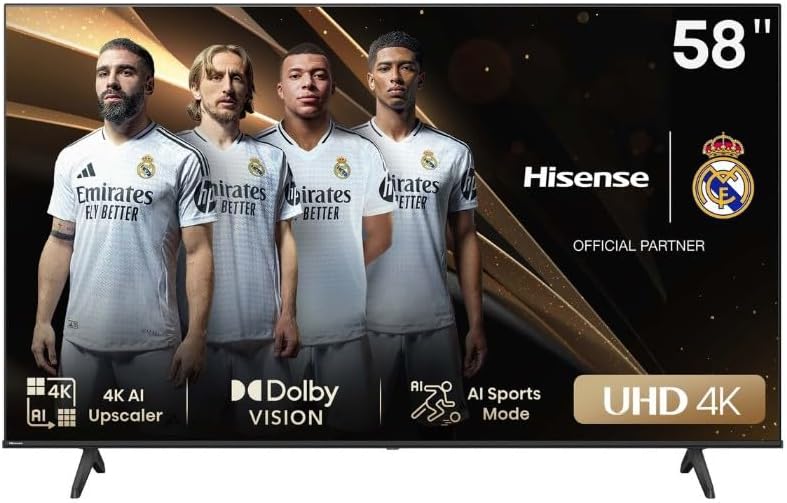 Hisense 58" A6N 4K UHD Smart TV 58A6N Dolby Vision VIDAA