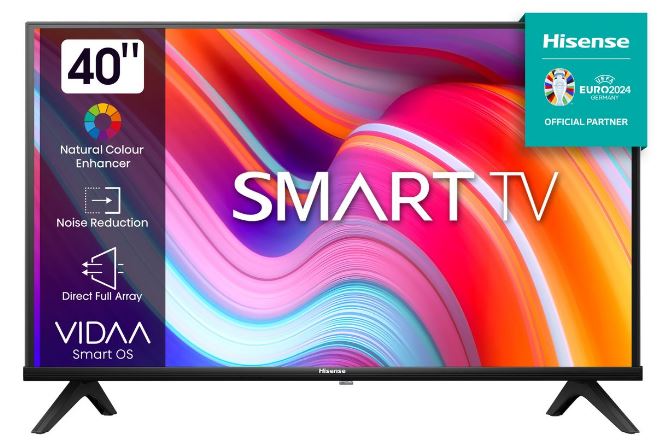 Hisense 40" A4K Full HD LED Smart TV 40A4K Direct Lit