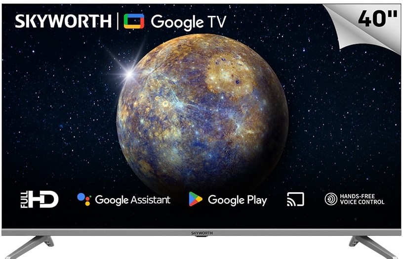 Skyworth 40E5400H 40″ FHD Google Smart TV HDR10 3yr