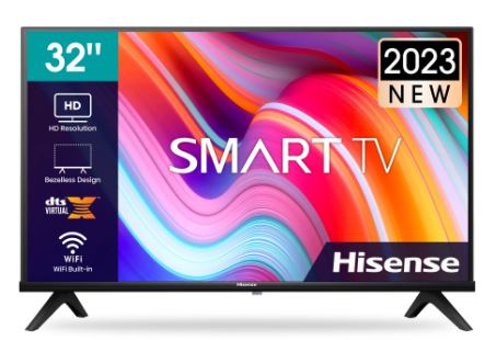Hisense 32" A4K HD Ready LED Smart TV 32A4K Vidaa