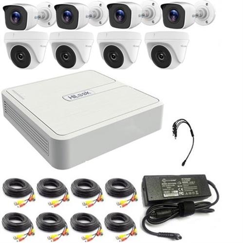 HILOOK KIT 8CH DVR +8X 2MP CAMERAS | TK-8082MH-PP