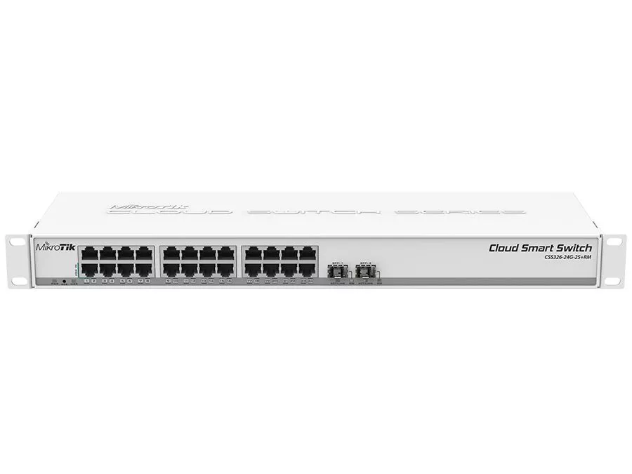 MikroTik RB‑CSS326 Cloud Smart Switch 24G 2S+RM  
