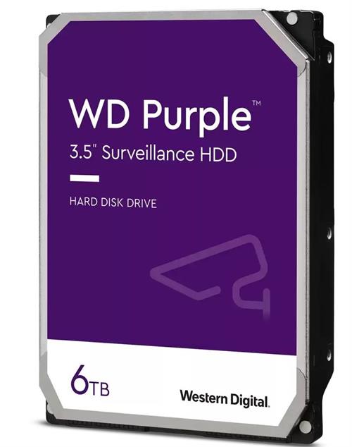 WD Purple 6TB 3.5" SATA Surveillance HDD