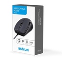 ASTRUM 3B USB Wired Large Optical Mouse Grey | MU110