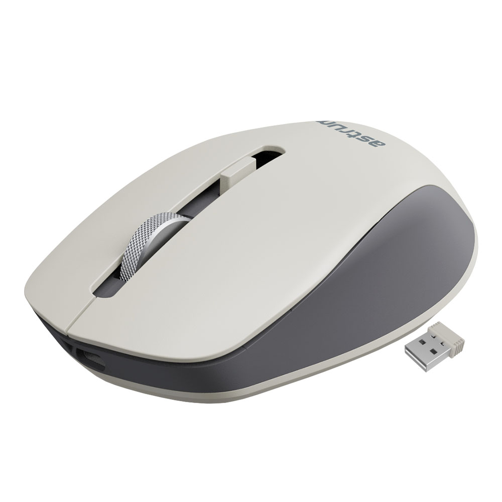 ASTRUM MW230 4‑Button 1600DPI USB‑C Rechargeable Wireless Mouse 10m 24m
