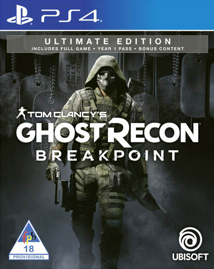 PS4 Game Ghost Recon Breakpoint Ultimate