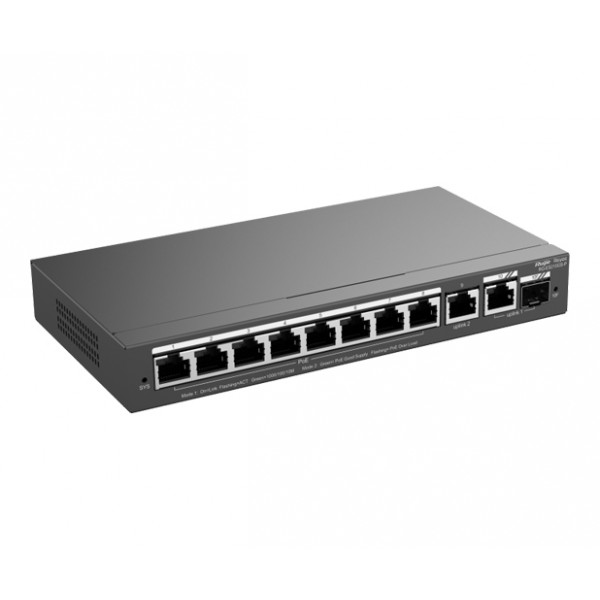 Reyee RG-ES210GS-P 10×1G PoE+ 130W Cloud Switch 2×SFP