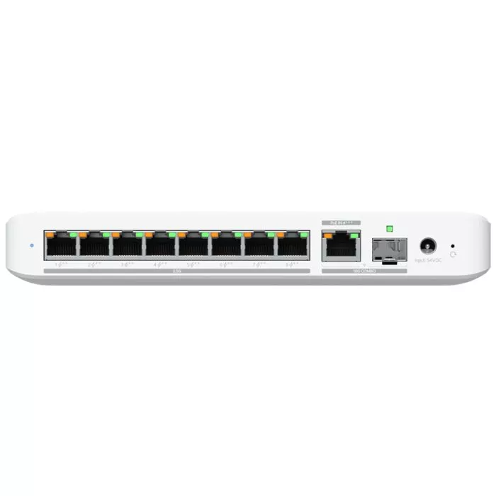 Ubiquiti UniFi Flex 2.5G PoE 8 Port PoE with 10G Combo Uplink | USW-Flex-2.5G-8-PoE