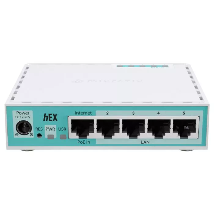 MikroTik hEX 5 Port Gigabit Desktop Router | E50UG