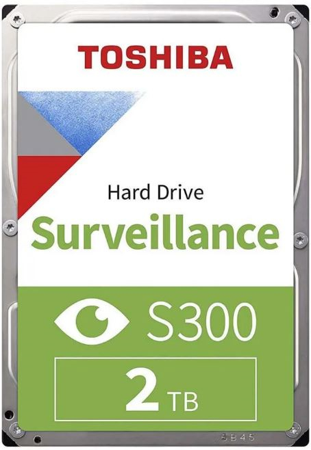 Toshiba S300 2TB 3.5" SATA Surveillance HDD