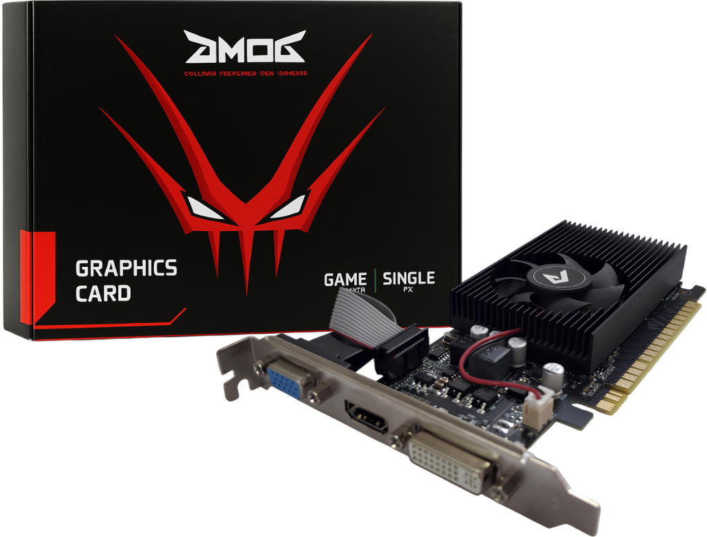 AMOG GT730 4GB DDR3 128‑bit HDMI/DVI/VGA Graphics Card