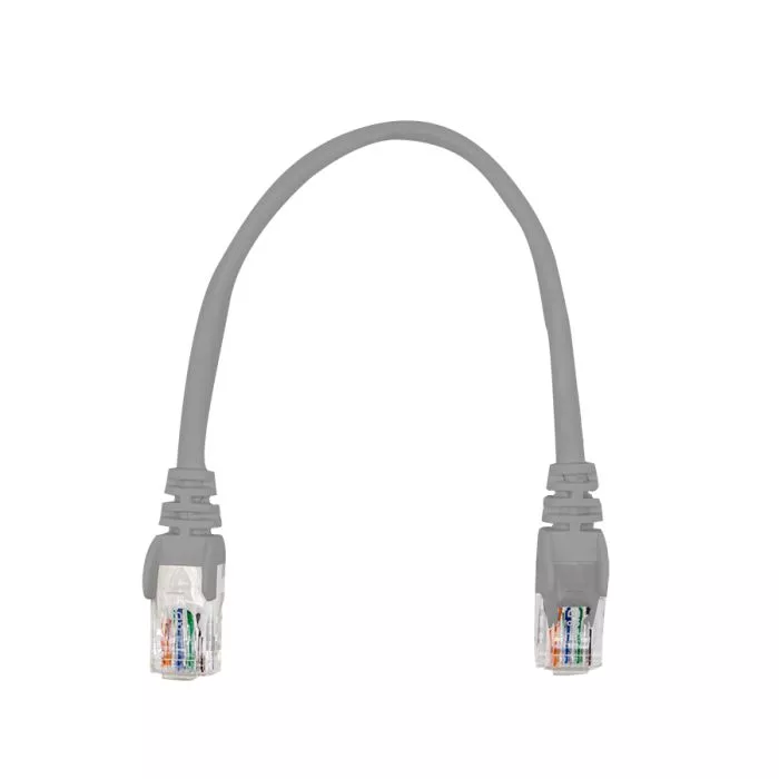 Linkbasic FLY‑0.2 22cm Cat5e Flylead Grey  