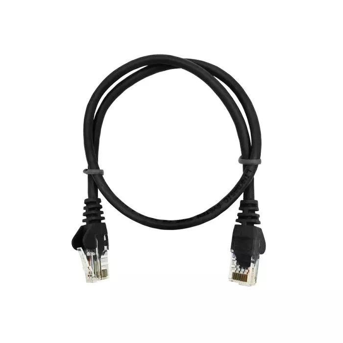 Linkbasic FLY‑0.5BL 0.5m Cat5e UTP Flylead Black  