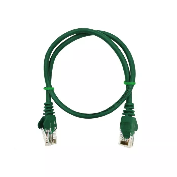 Linkbasic FLY‑0.5G 0.5m Cat5e UTP Flylead Green  