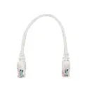 Linkbasic 22cm UTP Cat5e Flylead White