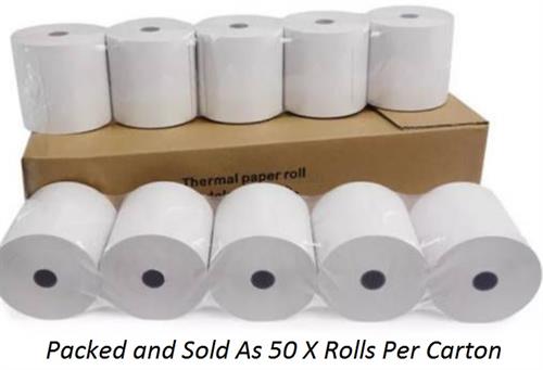 Postron Standard Thermal 80mm X 83mm Paper Roll – Colour | TPR001