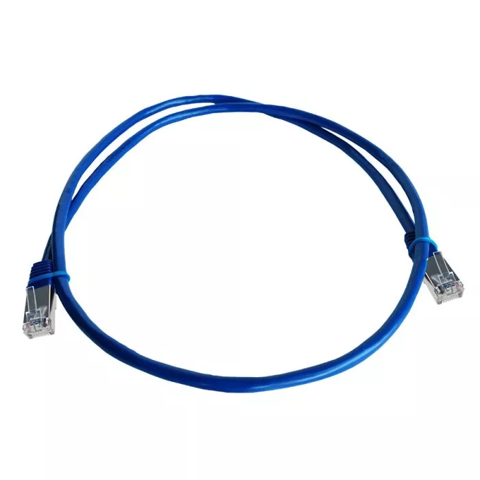 Linkbasic FLY‑1S 1m Cat5e FTP Flylead Blue  