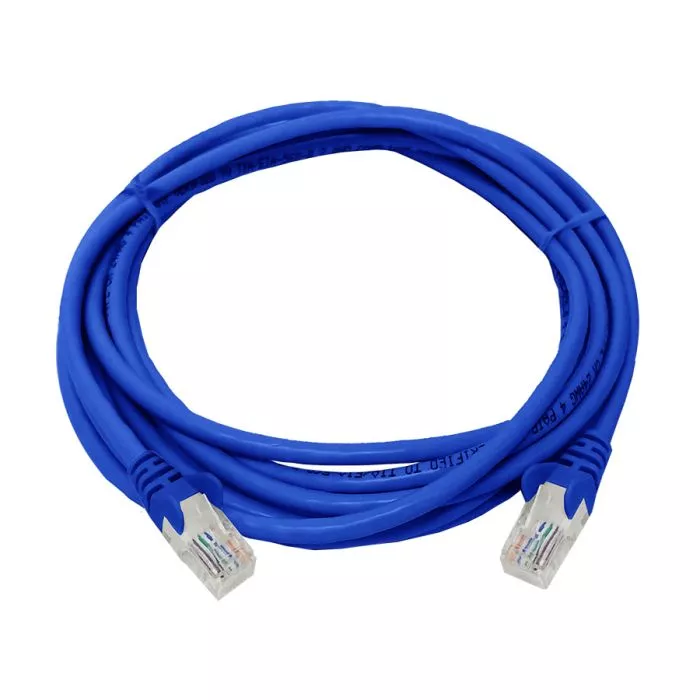 Linkbasic FLY‑3B 3m Cat5e UTP Flylead Blue  