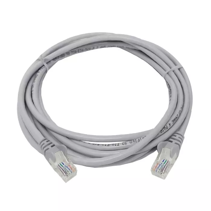 Linkbasic 3 Metre UTP Cat5e Flylead Grey